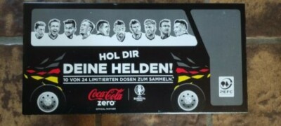 Coca Cola Mannschaftsbus EM 2016 10x 0,33l - Zero 