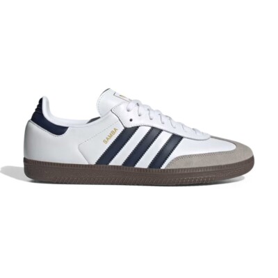 Adidas Samba OG 'Cloud White Night Indigo' IG1025 Men's Size 9.5