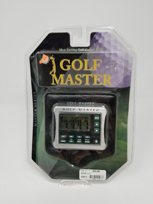 Golf Master Excalibur Master Series Electronic Handheld Device *NEW & SEALED*