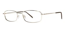 MODERN OPTICAL VERN MEN'S METAL EYEGLASSES 52-20-135 GOLD WITH SOFT CASE