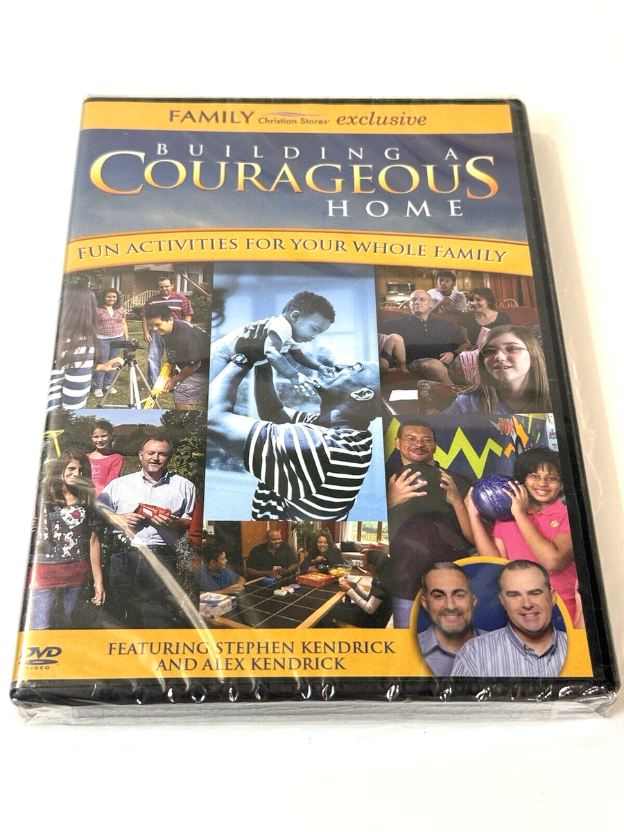 Building A Courageous Home DVD Fun Family Activities & Faith