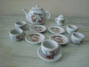 sanrio tea set