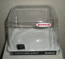 Riddell Speed NCAA / NFL Mini Helmet  Display Case / Container Empty Box