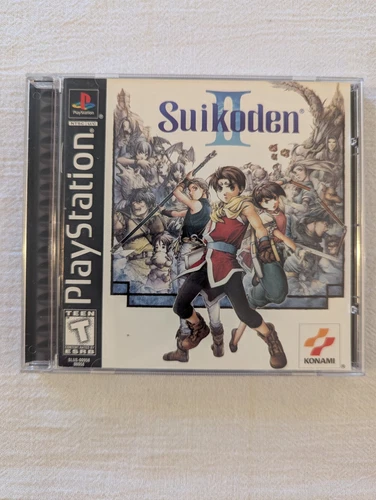 Suikoden II (Sony PlayStation 1, 1999) PS1 PSX - CIB w/Manual NEAR MINT