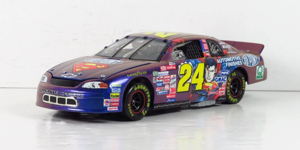 Action Racing NASCAR 1999 Monte Carlo #24 Jeff Gordon Dupont Superman 1:32 - Image 3 of 4