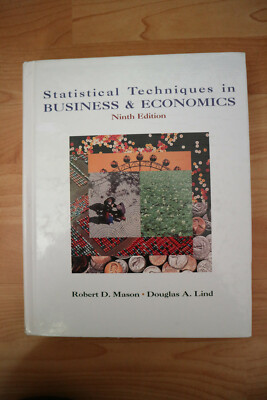 Statistical Techniques in Business and Economics 9th ed Mason & Lind Gut!!