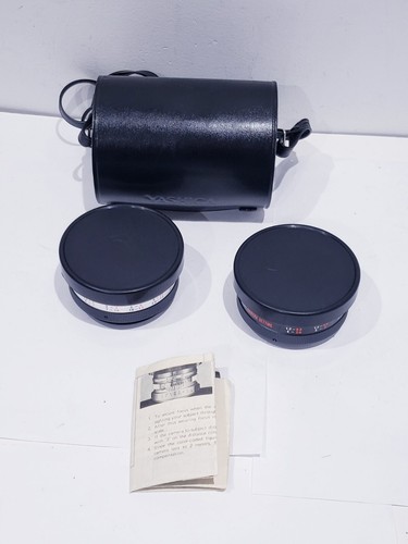 Yashica Lens Set Yashikor AUX Wide Angle 1:4 & Telephoto