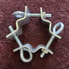 GC 8911 3-Way Antenna Guy Wire Clamp for 1-1/4" to 2-3/8" Mast * FREE SHIPPING *