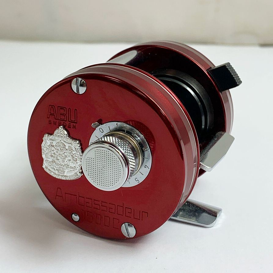 Abu Garcia Ambassador 1500C Burgundy 80018/10 Bait Reel Abu Garcia Ambassador 1500C Burgundy 80018/10 Bait Reel