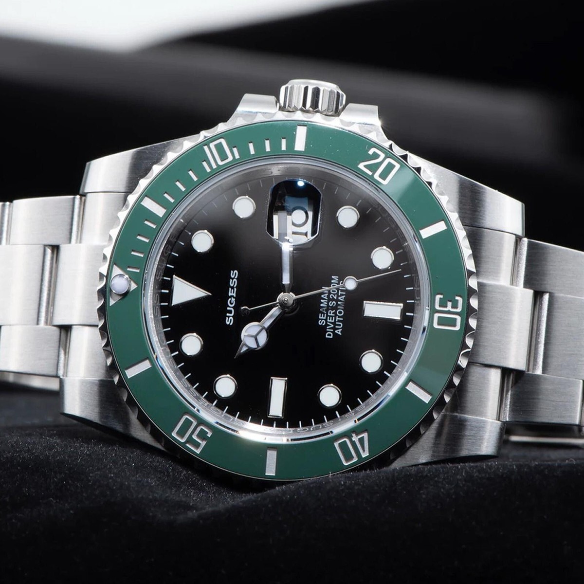 Sugess High-Beat 28800 Ocean Star 200M Water Resistance Watch