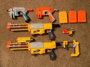 nerf gun with laser light