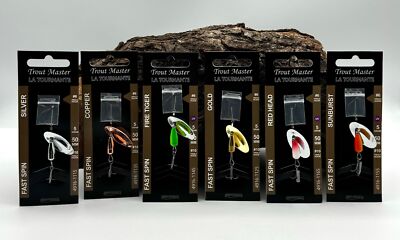 Spro Trout Master La Tournante Spinner 6 Farben 5g inkl. Einzelhaken Blinker DA