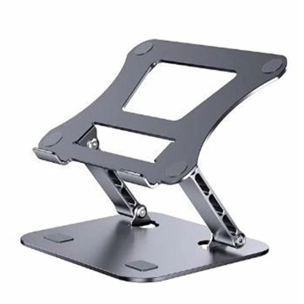 Adjustable Aluminum Laptop Stand Ergonomic Desk Holder Fits 10 to 17 Inch Computers