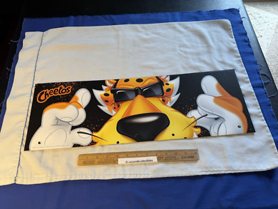 Spirit Halloween Cardboard End Cap Store Display Sign Cheetos Chester Cheetah