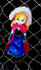 Disney Store Frozen Anna Stuffed Doll Soft Doll Plush Toy Princess 20 Inches