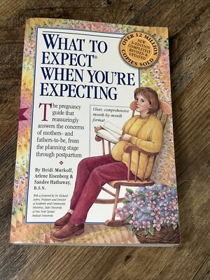 What to Expect When You're Expecting by Heidi Murkoff (2002, Trade Paperback, Re