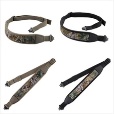 Rifle Gun Sling with Mil-Spec Swivels Durable Shoulder Padded Strap Adjustable 