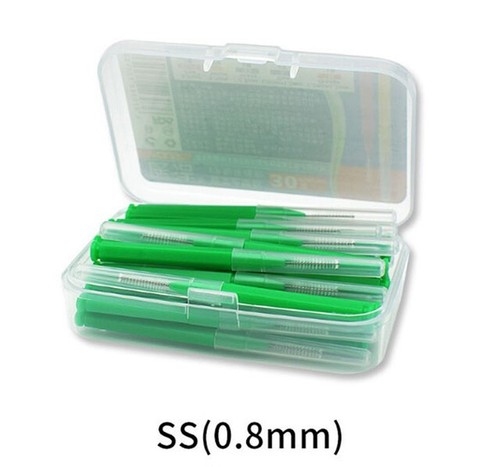 Brosse Brossettes dentaire interdentaire nettoyage orthodontique 30 pièces/lot - Imagen 5 de 7