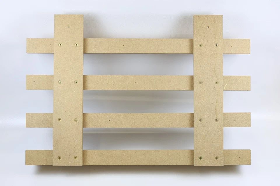 ETA1 Etagère en bois (MDF) à monter pour 12 voitures 1/43 (SANS VOITURES) - Photo 3/4