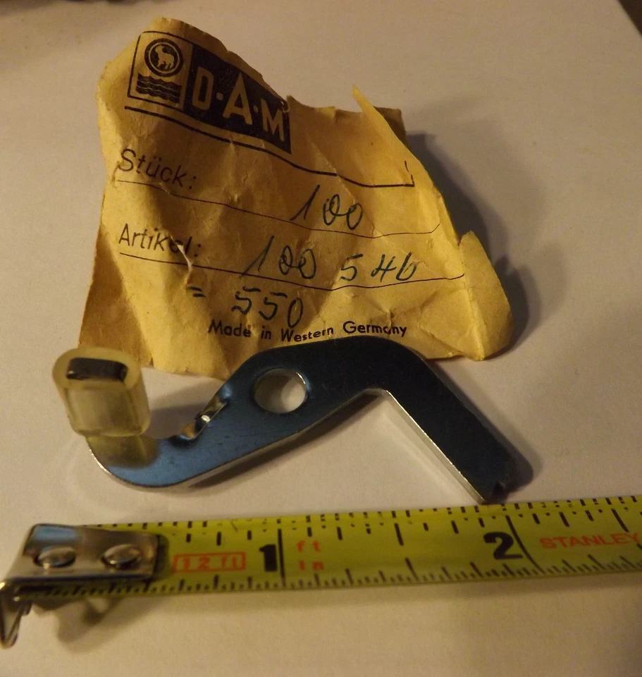 13 FISHING 1 NEW OLD STOCK D.A.M. QUICK 550 SPINNING FISHING REEL TRIP LEVER PN# 100-546