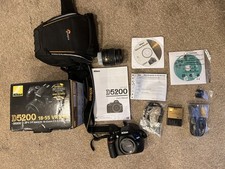 Nikon D5200 24.1 Megapixel DSLR Camera w/ Nikkor 18-55mm f3.5-5.6G VR Zoom Lens
