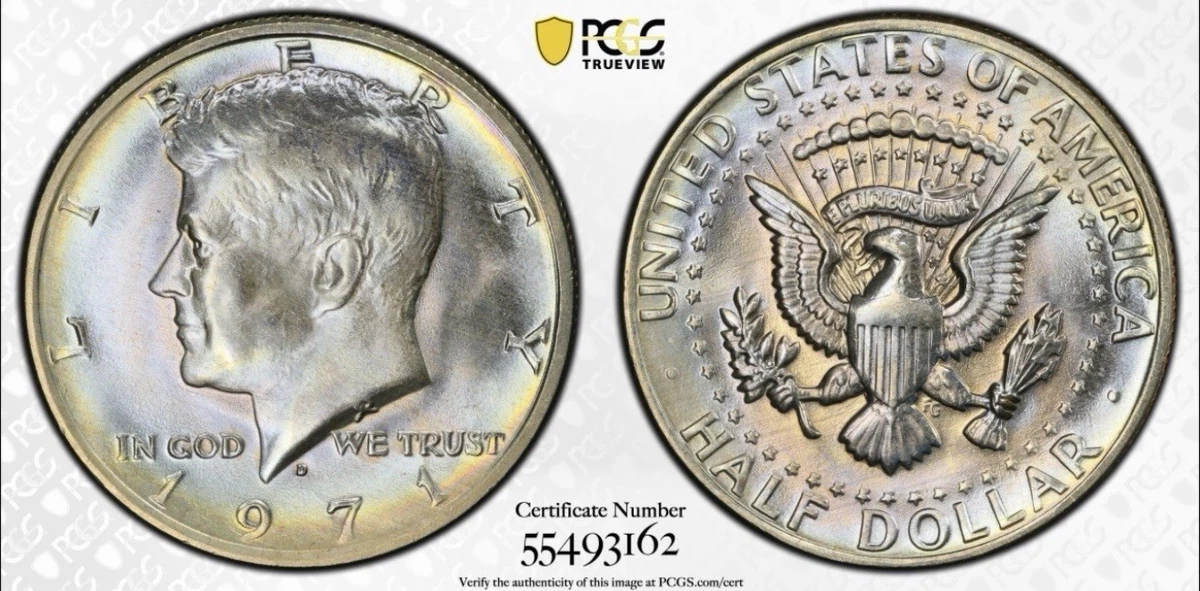 MS 67 Graded Kennedy US Half Dollars 1964-Now for sale | eBay