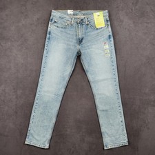 Levis 511 Slim Fit Jeans Mens 34x32 Blue Medium Wash Zip Fly Stretch Denim NEW