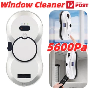 Robot de nettoyage de fenêtre Vaporisateur automatique d'eau Télécommande 5600Pa