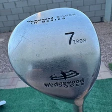 Wedgewood Silver 7 Iron Steel Clubhead Senior Graphite Shaft 38"