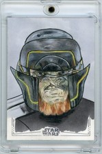 Marketplace image: 2026 Topps Chrome Star Wars Galaxy AEMON GREMM Alexander McCormick Sketch 1/1
