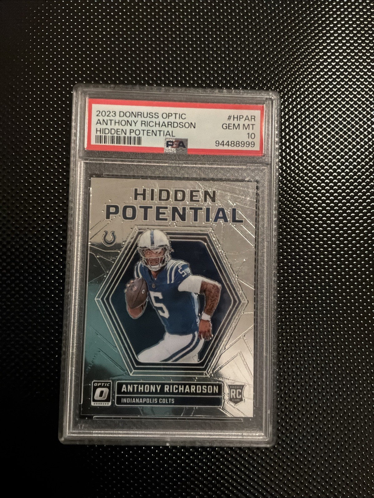 2023 Panini Donruss Optic - Hidden Potential Anthony Richardson #HP-AR (RC)