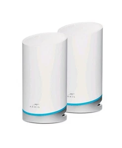 ARRIS SURFboard mAX W121 Tri-Band Mesh WiFi 6 System AX6600 - 6.6 Gbps - 2 Pack