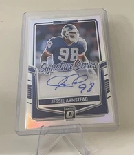 2024 Panini Donruss Optic Jessie Armstead Signature Series Silver Prizm #SSH-JAD