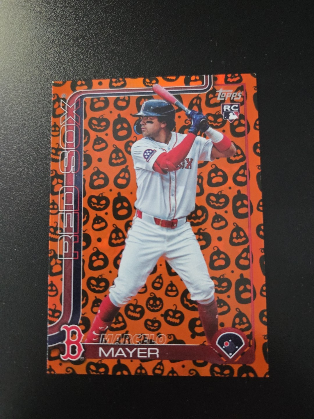 2025 Topps Update Marcelo Mayer #US105 Jack-O'-Lantern Foil (RC) FREE SHIPPING