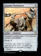 Loxodon Warhammer LP Light Play Commander Anthology MTG [12452]