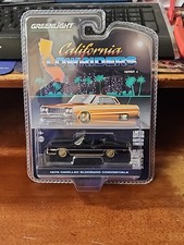 Greenlight 1976 Cadillac Eldorado Convertible Black 1/64 Diecast 63070F