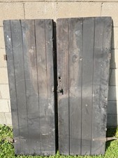 4 Vintage Wood Tongue & Groove Cupboard Cabinet Doors  Architectural Old