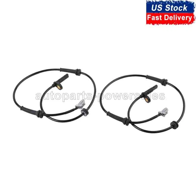Sensor de velocidad de rueda ABS delantero 2 piezas para Nissan Rogue 2008-2014 2,5 L Foto 3 de 4