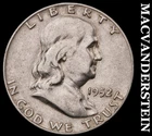 1952-S Silver Franklin Half Dollar-Scarce Better Date No Reserve #i2691