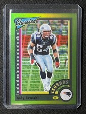 2022 Panini Classics TEDY BRUSCHI Timeless Tributes Green /20 #140!!!🔥🔥🔥