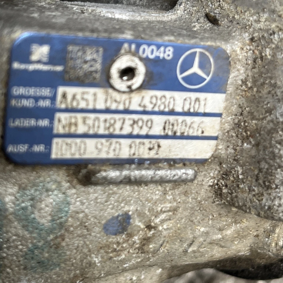 Mercedes W212 W204 170ps Om651 Turbolader Twinturbo Biturbo Top Zustand A651090 - Bild 4 von 4