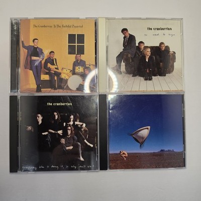 The Cranberries CD Lot of 4 No Need To Argue Everybody Else Bury Hatchet 90s...