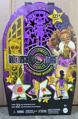 #ad Monster High Skulltimate Secrets Hauntlywood Mysteries Clawdeen Wolf Doll NEW $27.00