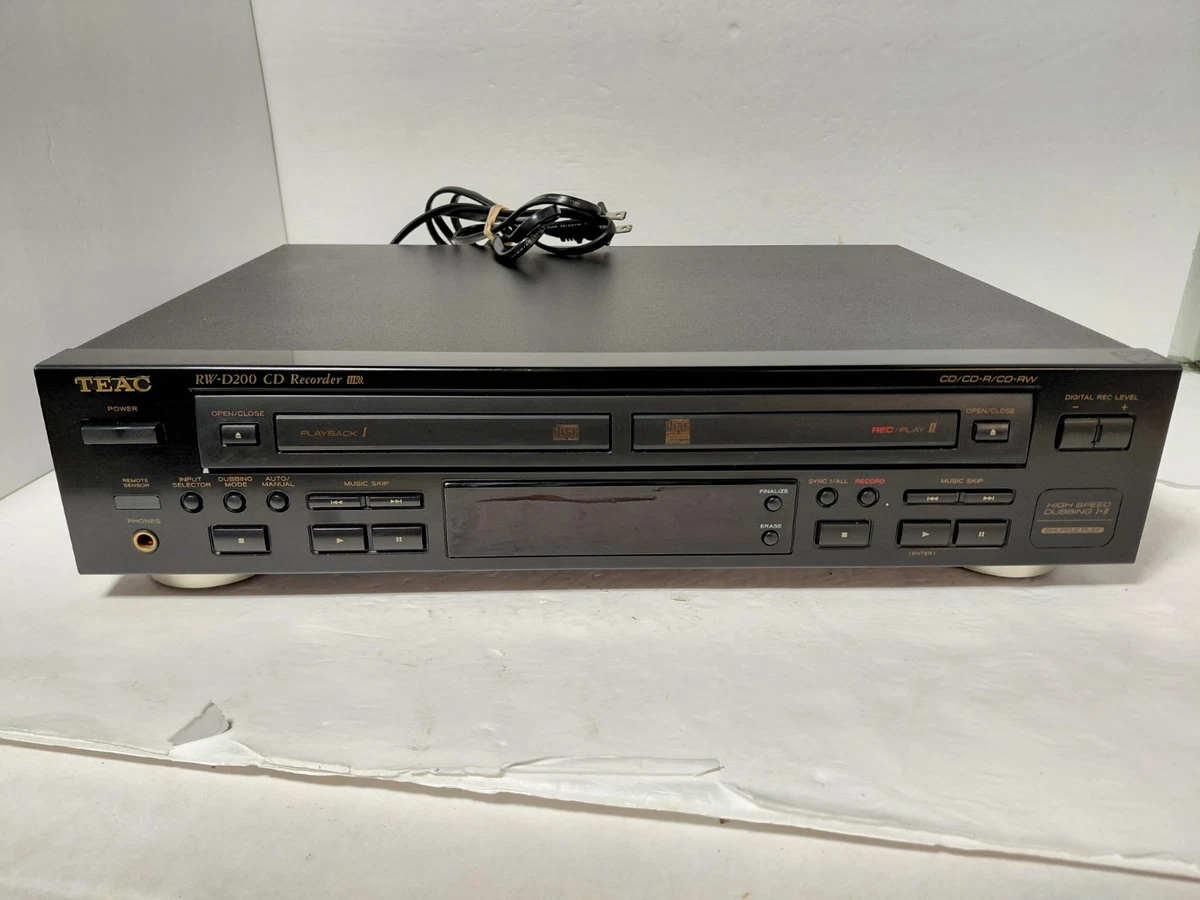 TEAC CD-RW Home Audio CD CD Recorders for sale | eBay