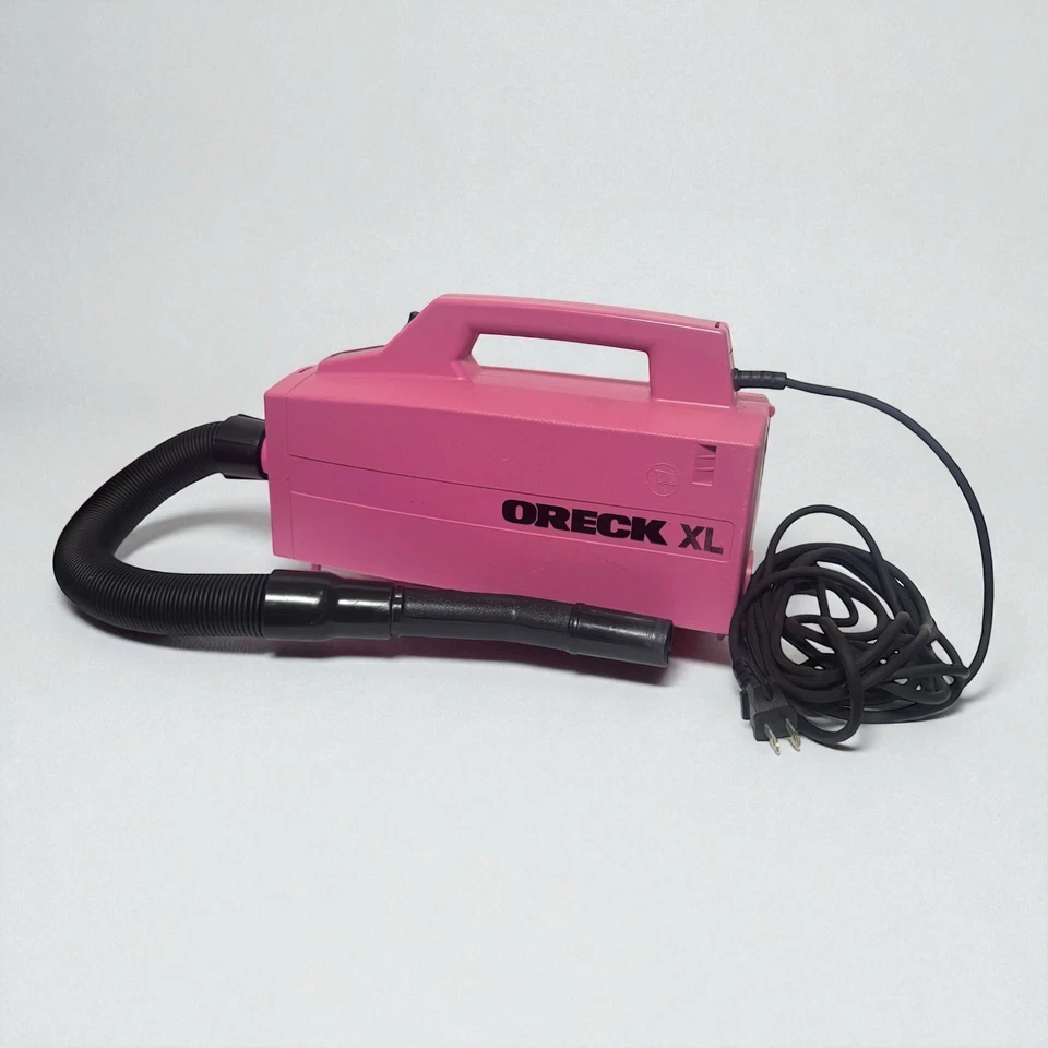 ORECK XL Type 3 Vacuum Pink Susan G. Komen Clean For The Cure BB870-AP 2011 Rare - Image 2 of 4