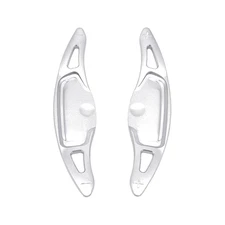 Silver Aluminum Car Steering Wheel Shift Paddle Extension Paddles For Kia Stinger
