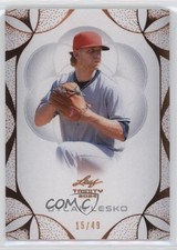 2024 Leaf Trinity Bronze 15/49 Dylan Lesko #78 13u1