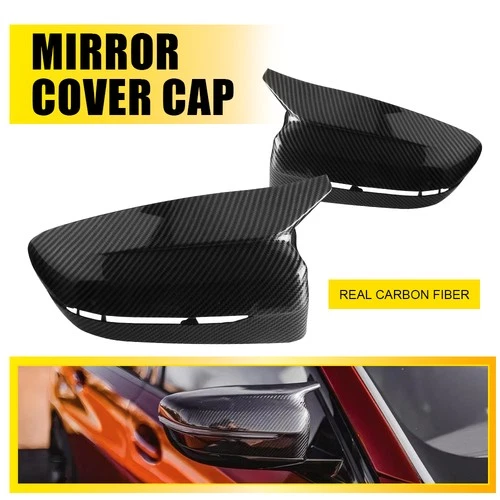 REAL CARBON FIBER ADD ON SIDE MIRROR COVER For BMW 5 Series G30 / G31/G39 2017+