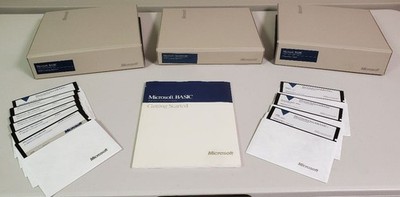Microsoft BASIC & QuickBasic Manuals and QuickBASIC Disks