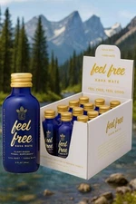 Feel Free Kava Maté 12-Pack 2oz Bottles by Botanic Tonics Exp 06/26 NEW Reg $157